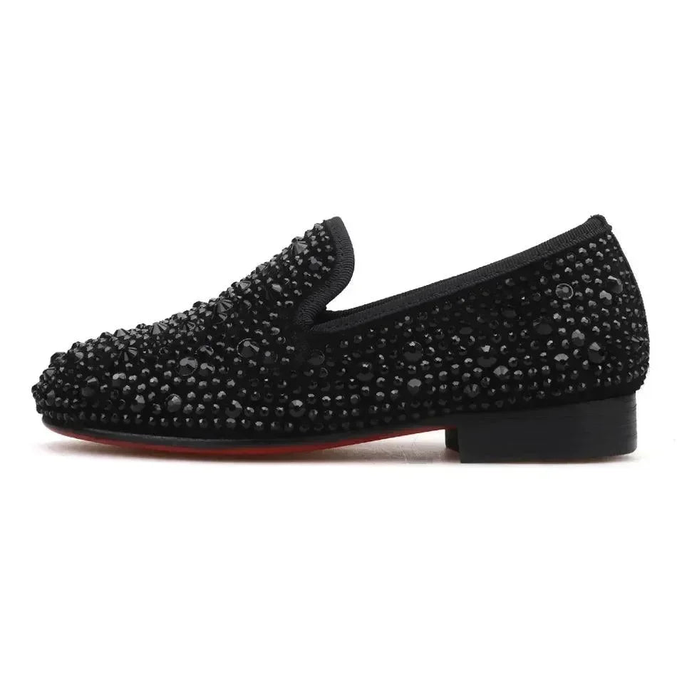 Kids Casual Slipper Dress Loafers - Slip-On Flat Shoes