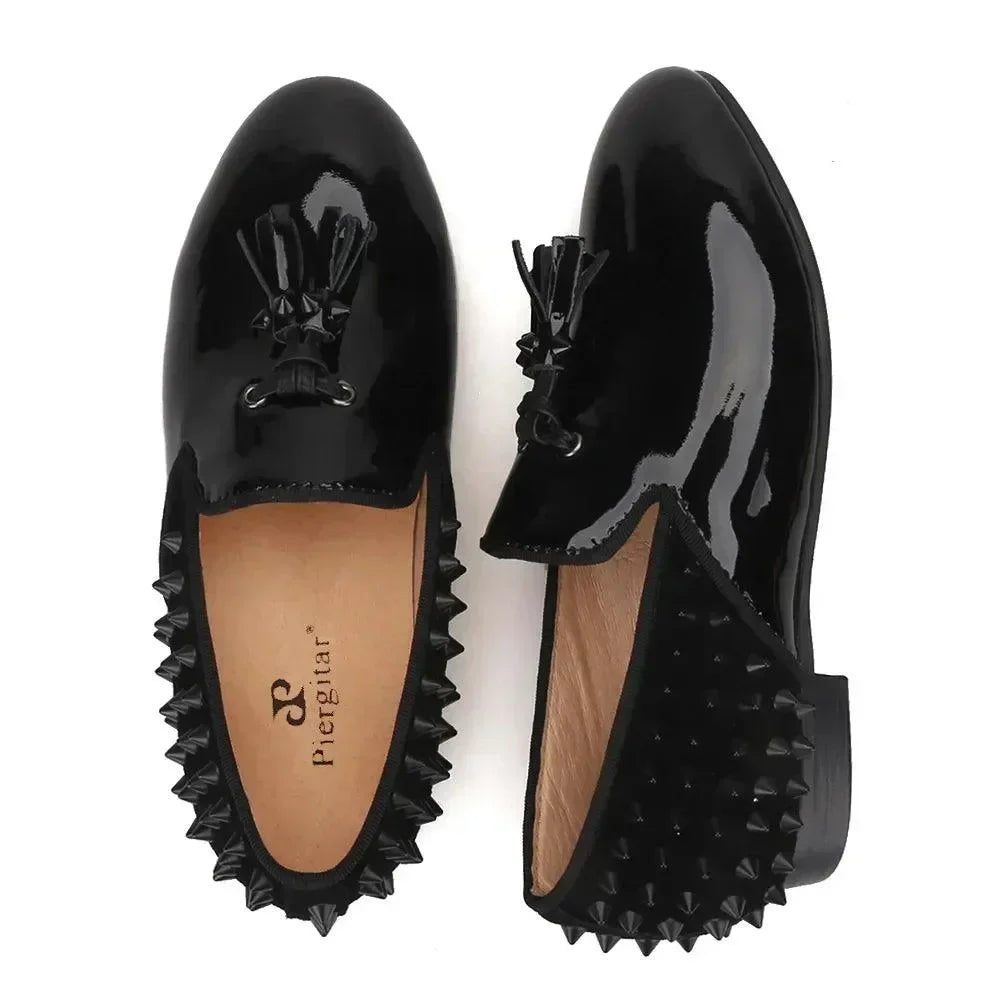 Kids Dress Tassel Loafers - Slip-On Slip-On Shoes