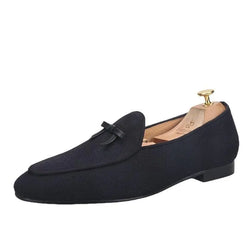 Men Casual Dress Slipper Loafers - Slip-On Flat Shoes - Guocali
