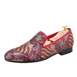 Men Casual Slipper Dress Loafers - Slip-On Flat Shoes - Guocali
