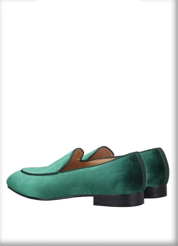 Men Casual Slipper Dress Loafers - Slip-On Flat Shoes