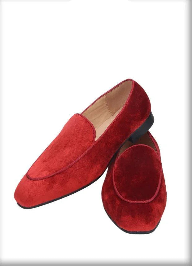 Men Casual Slipper Dress Loafers - Slip-On Flat Shoes