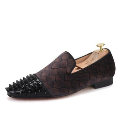 Men Casual Slipper Dress Loafers - Slip-On Formal Dress Shoes - Guocali