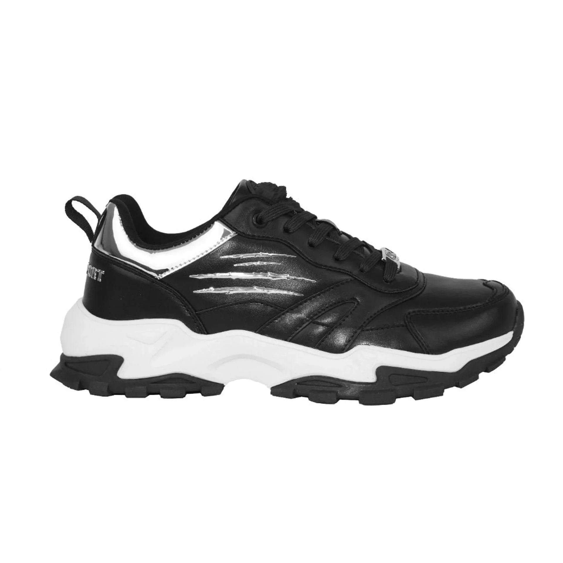 Men Sneakers - Chunky Low-Top Sneakers Shoes