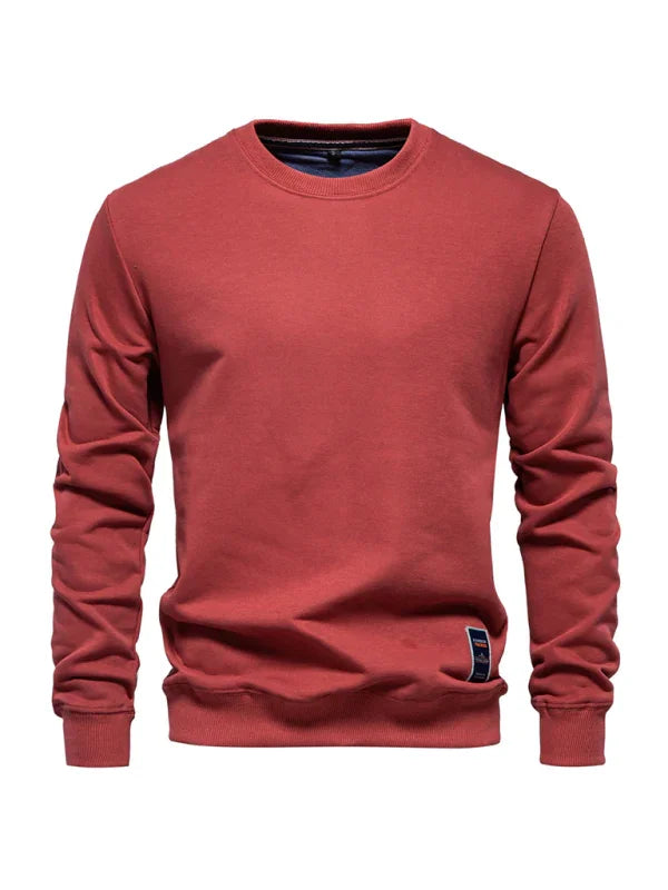 Men's Sweatshirt - Crew-Neck With Relaxed Fit
