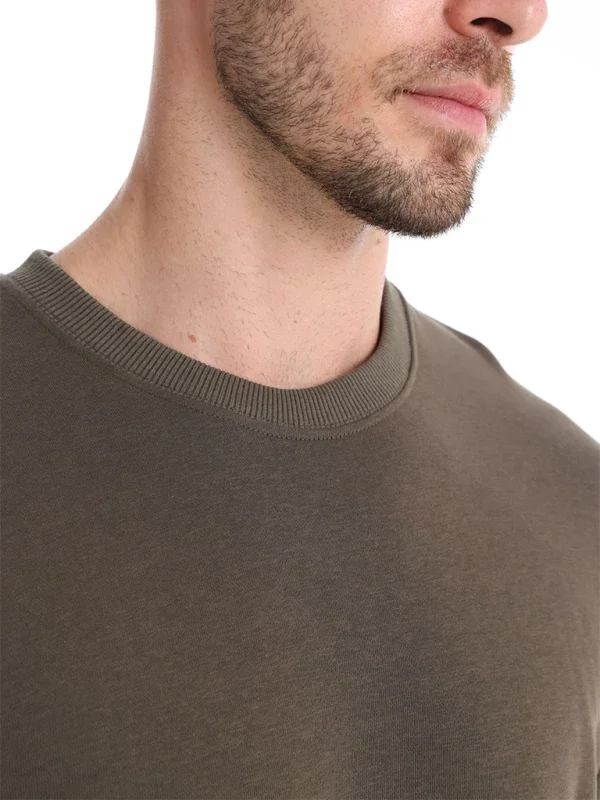 Men's Sweatshirt - Crew-Neck With Relaxed Fit