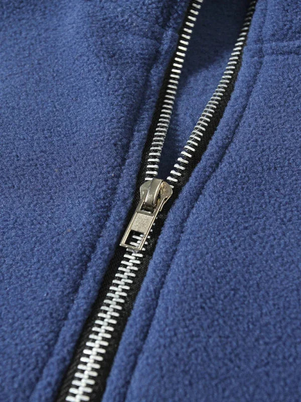 Men's Sweatshirt - Mock-Neck With Regular Fit