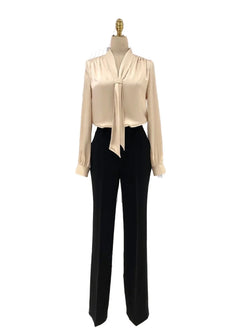 Silk Satin Women Blouse - Guocali