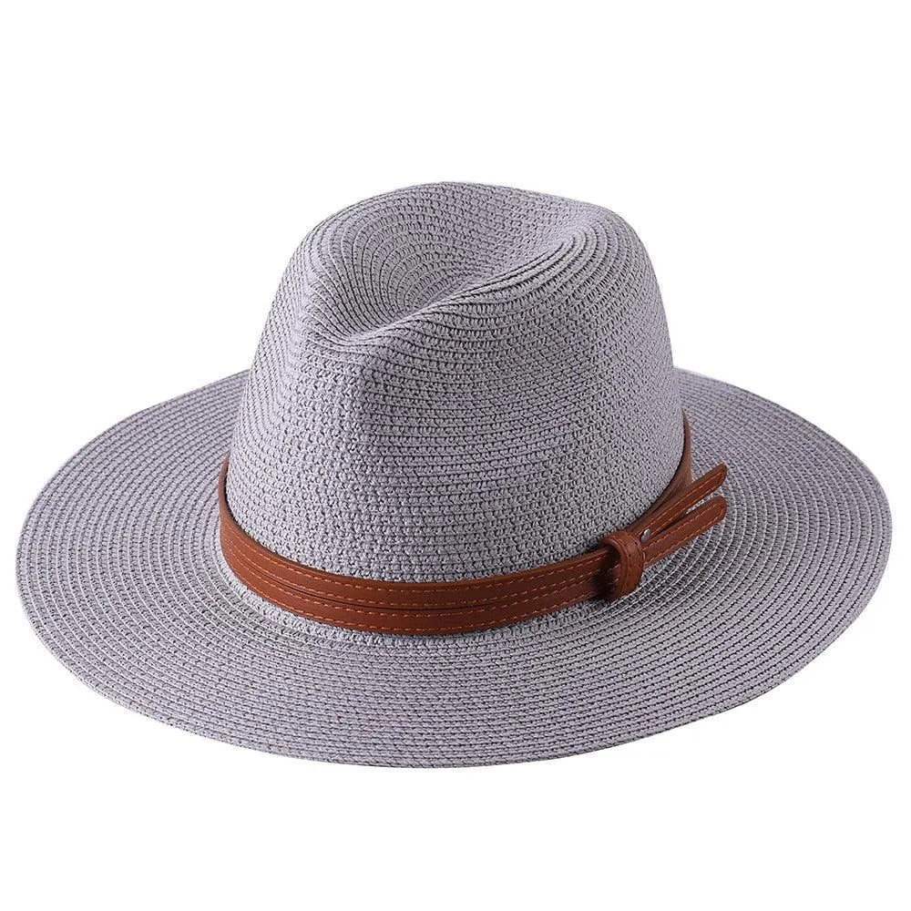 Panama Hat - Wide Brim Sun Hat -Guocali