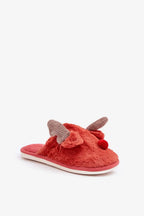 Women Animal Print Winter Slippers