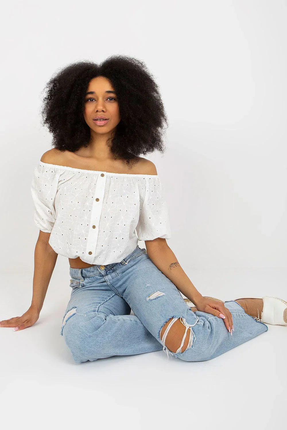 Women Blouse – Breathable – Three-Quarter Sleeve