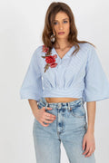 Women Blouse – Breathable – Three-Quarter Sleeve
