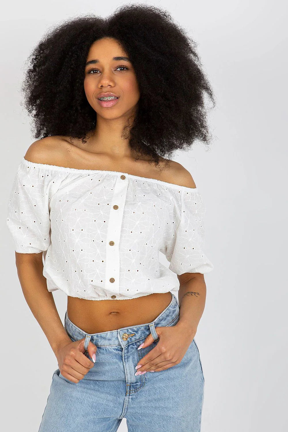 Women Blouse – Breathable – Three-Quarter Sleeve