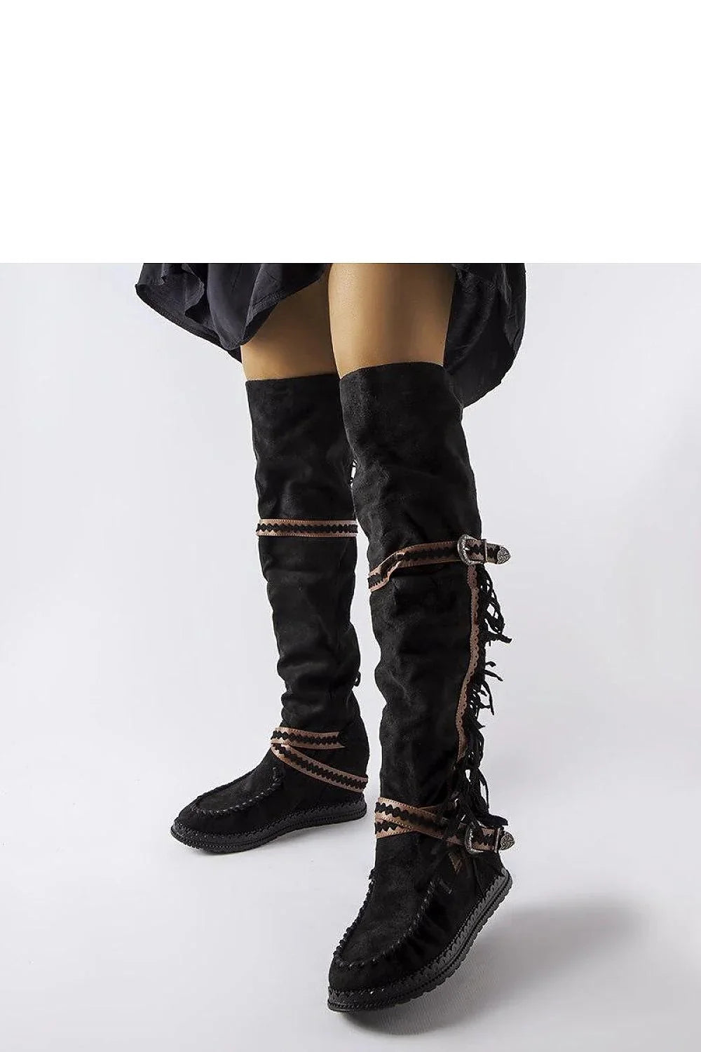 Women Buskin Boots - High Platform Shoes