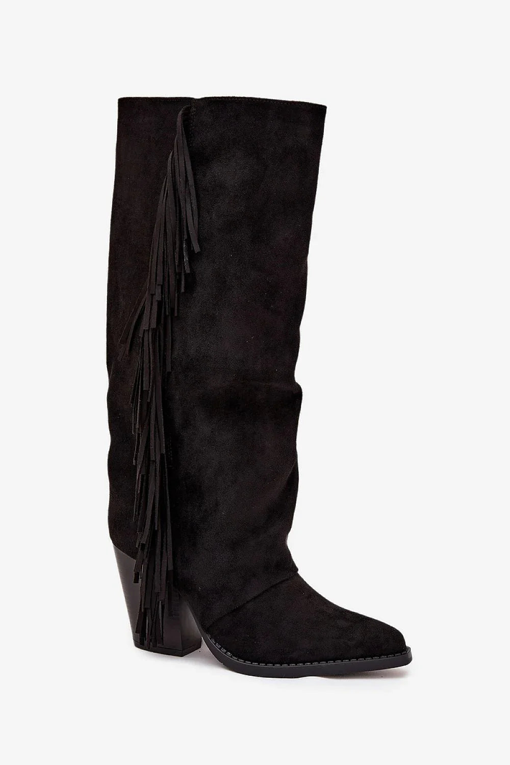 Women Heel Boots - High Block Shoes