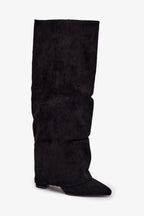 Women Heel Boots - High Block Shoes