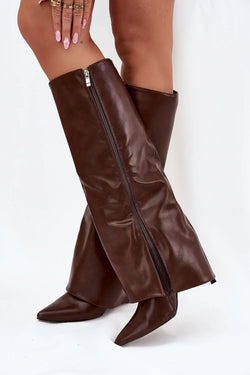 Women Heel Boots - High Stiletto Shoes - Guocali