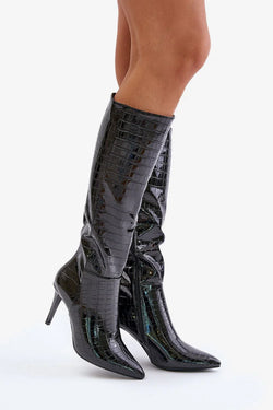 Women Heel Boots - High Stiletto Shoes - Guocali