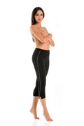 Women High Waist Spring Capri Workout Leggings