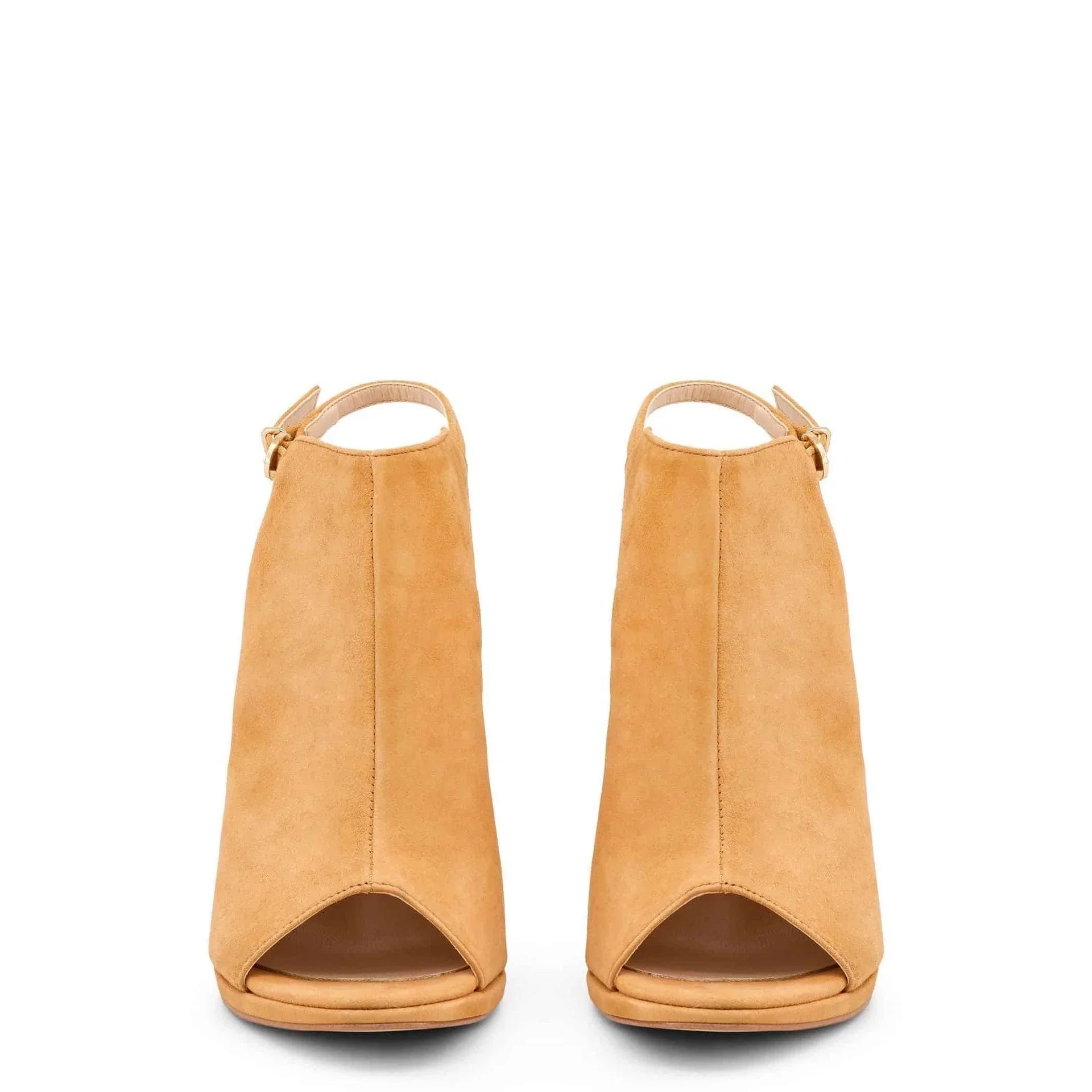 Women Made in Italy Peep Toe Stiletto Heel Shoes