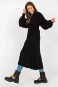 Women's Cable Knit Wool Cardigan Sweater