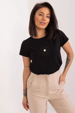 Women's Casual Blouse - Embroidered Waist Length - Guocali