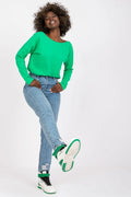 Women's Casual Blouse - Solid Hip Length - Guocali