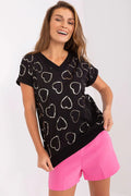Women's Casual Blouse - Solid Hip Length