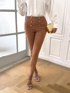 Women's Casual Solid Color Leggings
