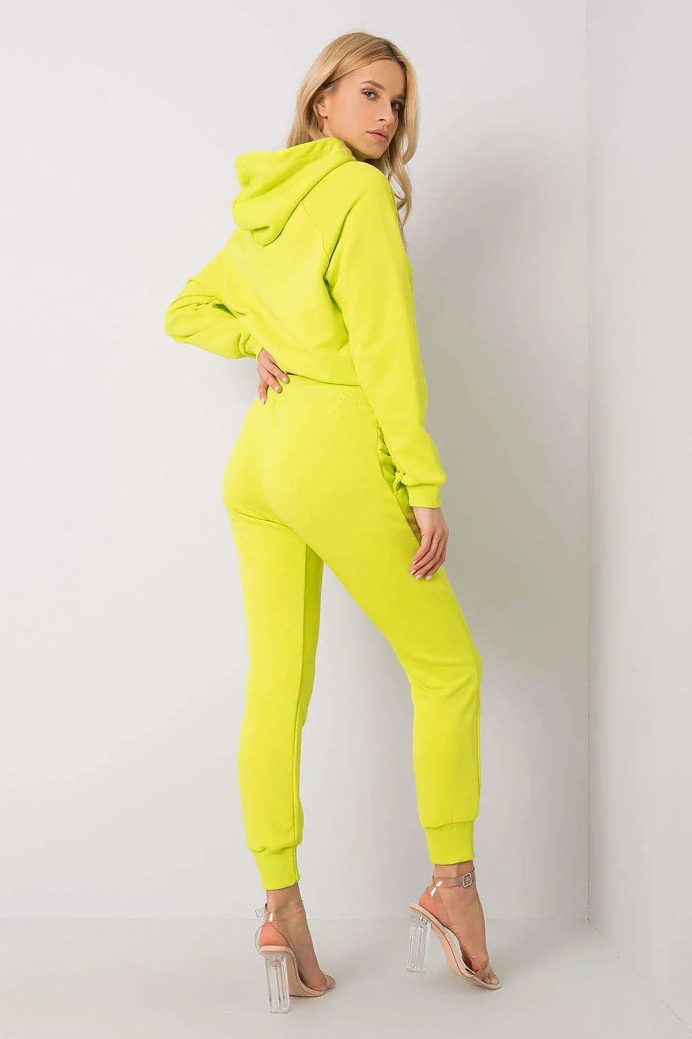 Women’s Cropped Hoodie and Tapered Pants Set
