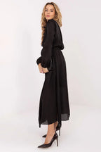 Women's Day Dress – Regular Fit With Long Sleeves