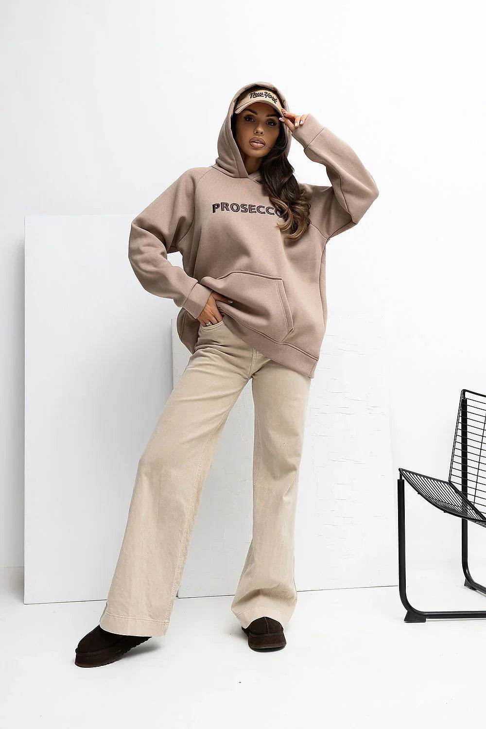 Women's Hoodie - Hooded With Oversized Fit
