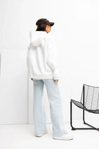 Women's Hoodie - Hooded With Oversized Fit