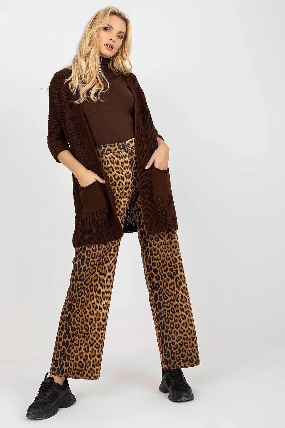 Women's Open Front Longline Cardigan Sweater