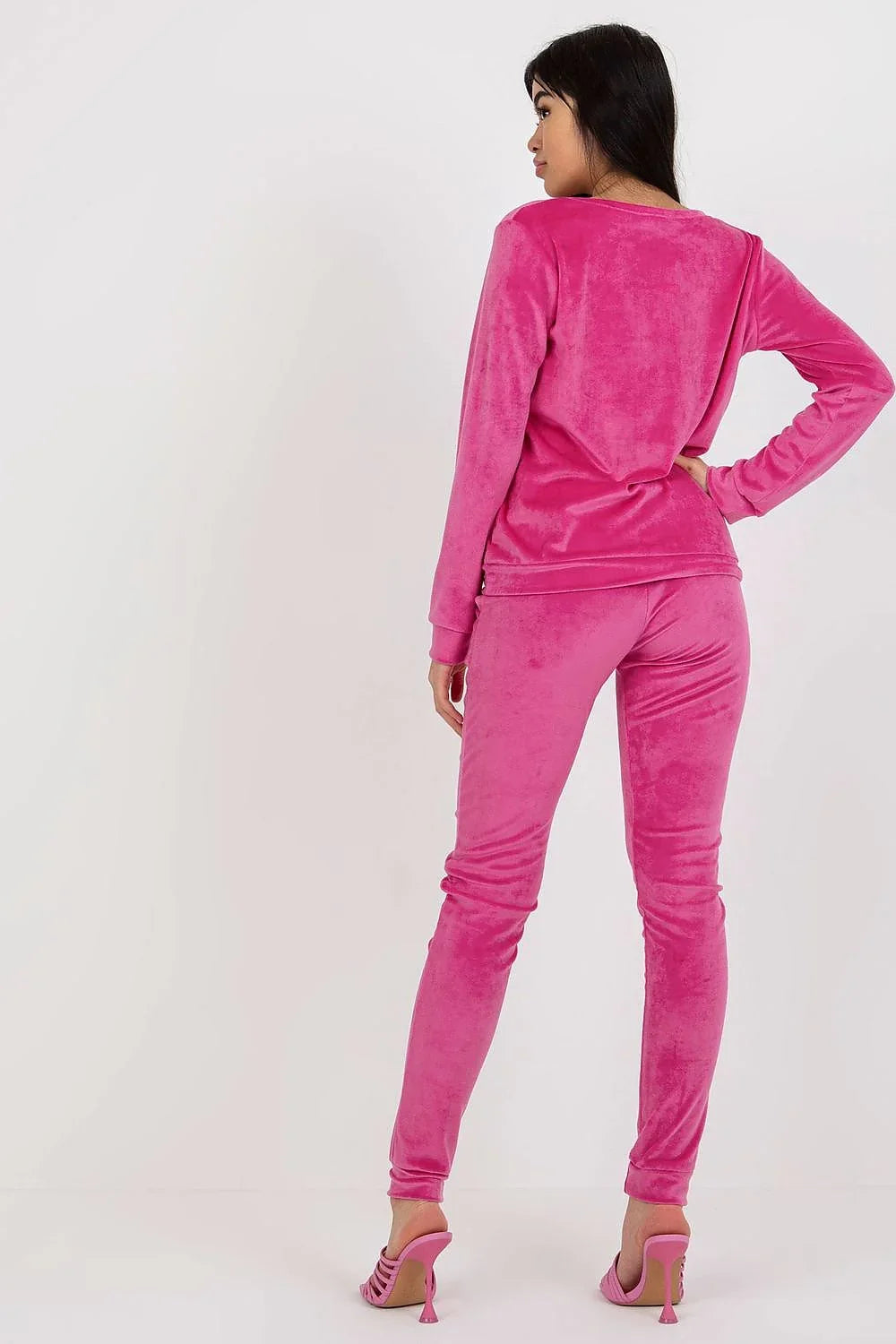 Women’s Soft Touch Blouse and Straight Leg Pants Set
