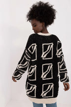 Women's Solid V Neck Pullover Sweater
