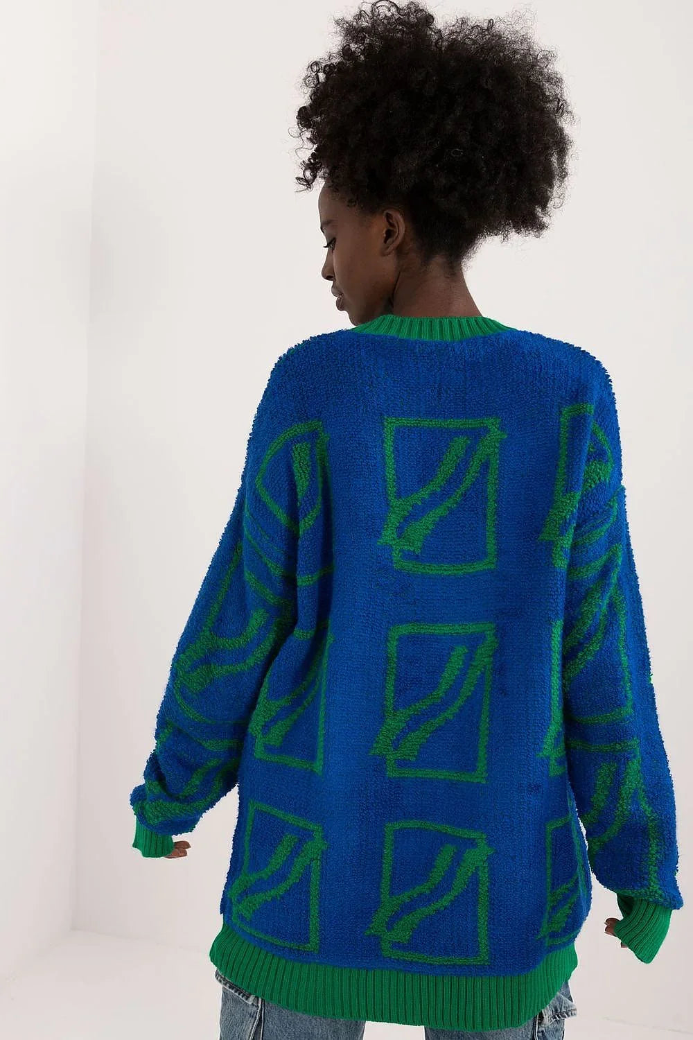 Women's Solid V Neck Pullover Sweater