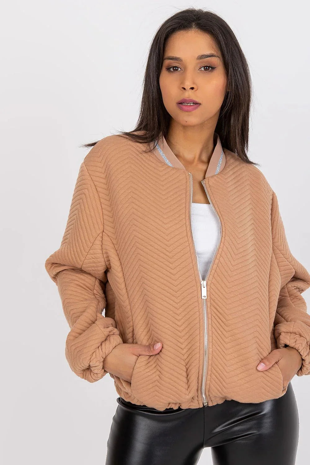 Women's Striped Crew Neck Pullover Sweater