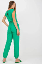 Women’s Summer Button Blouse and Pants Set