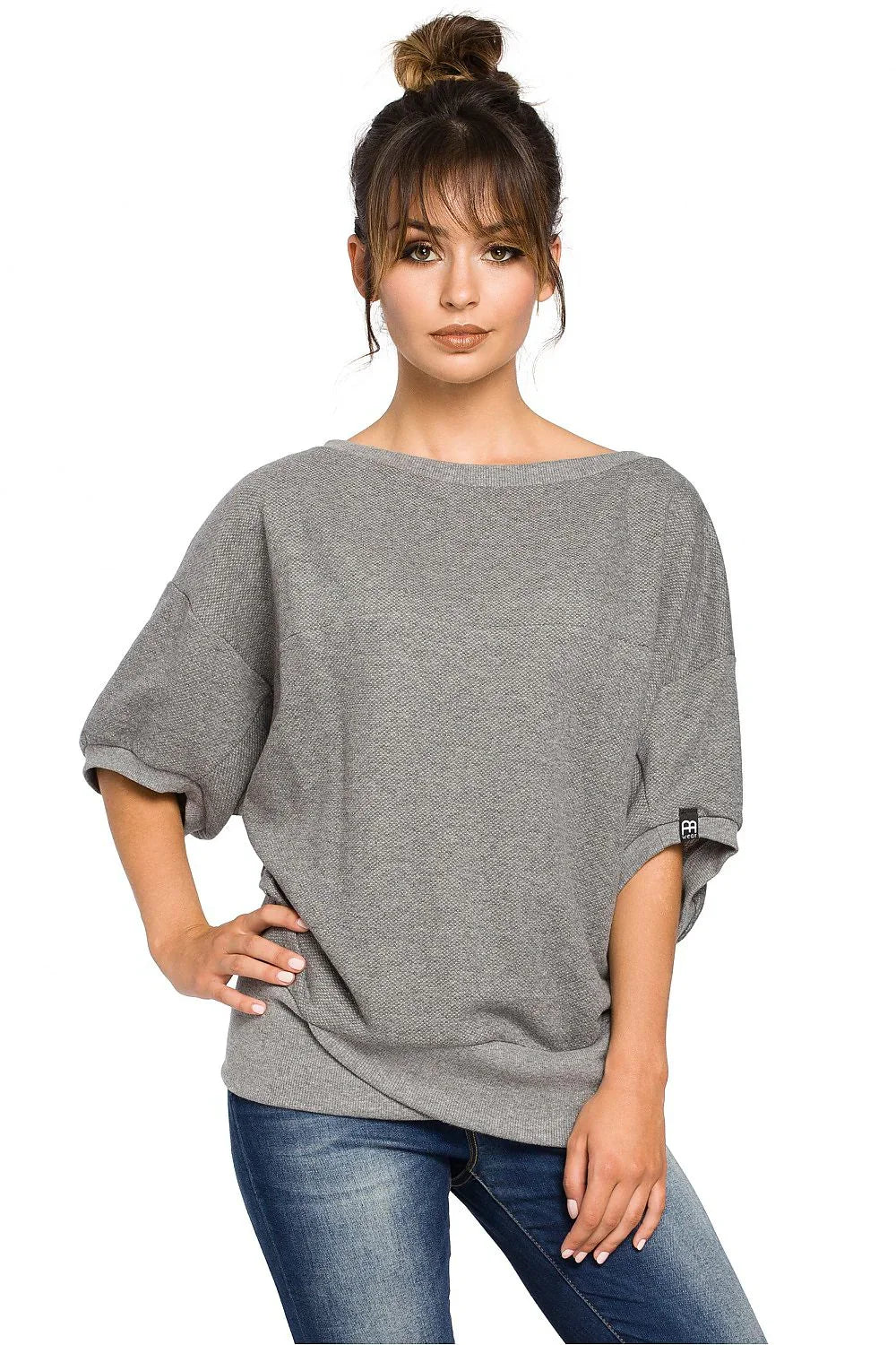 Women's Sweatshirt - Crew-Neck With Oversized Fit