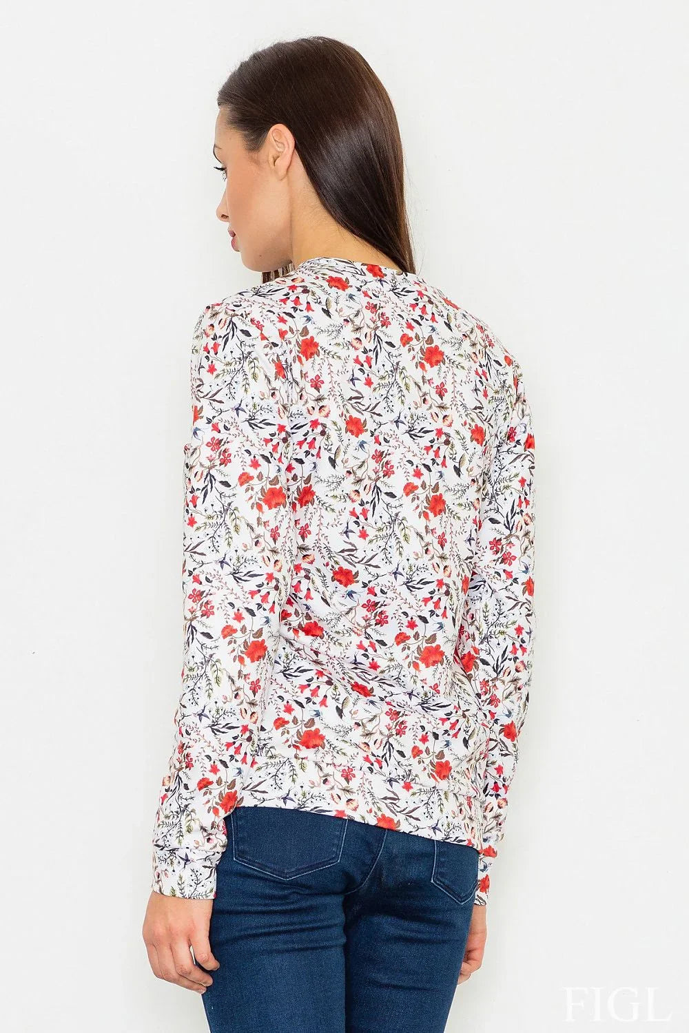 Women's Sweatshirt - Crew-neck With Regular Fit