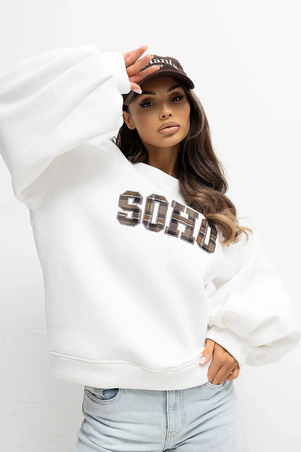 Women's Sweatshirt - Crew-neck With Regular Fit