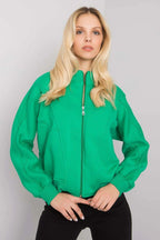 Women's Sweatshirt - Mock-Neck With Regular Fit
