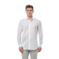 Bagutta Men's Cotton Regular Fit Dress Shirt – White – Dress Shirt | GUOCALI