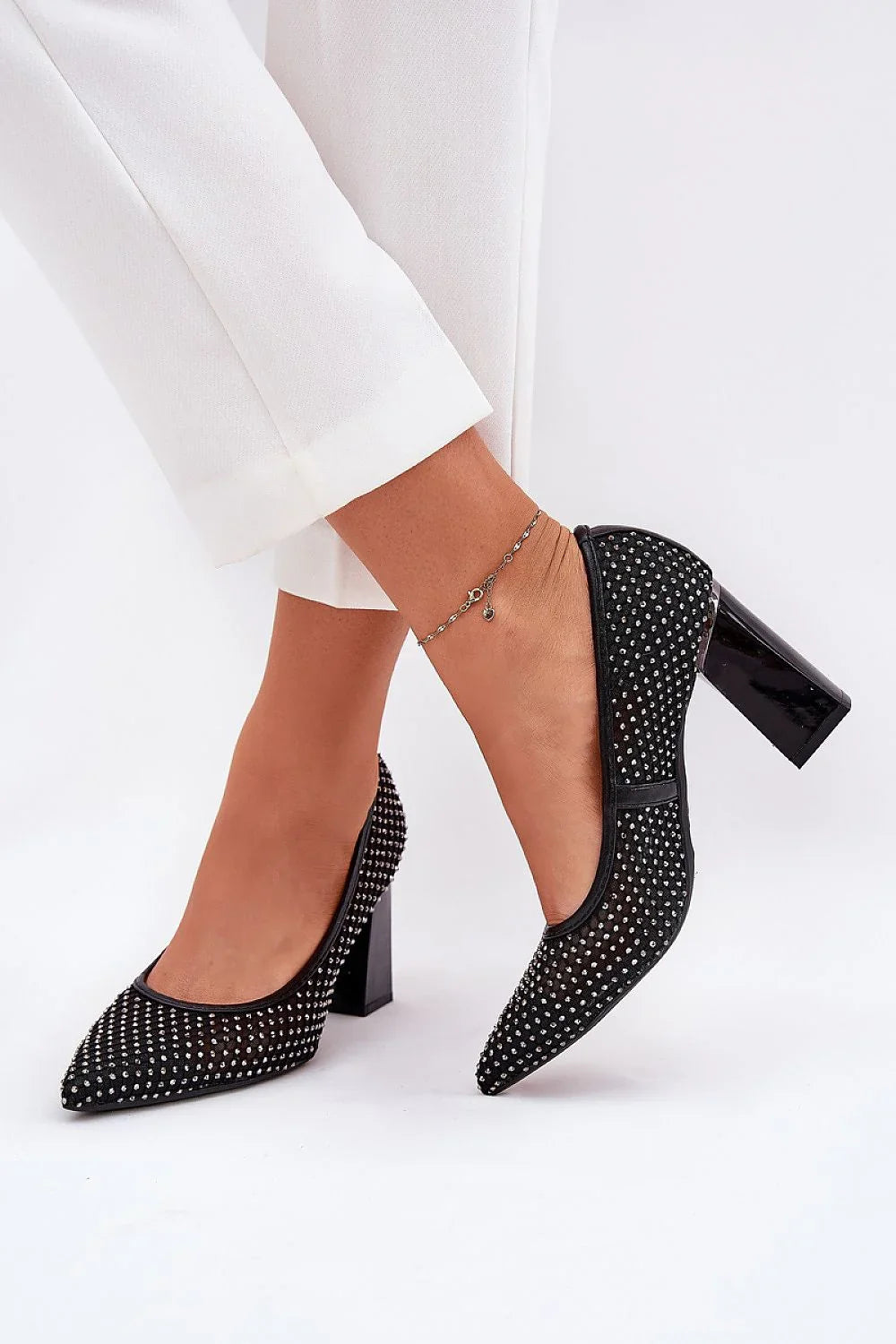 Block heel pumps - Guocali