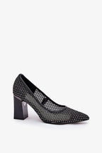 Block heel pumps - Guocali
