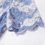 Casual Floral Mid-Length Summer Dress -Guocali