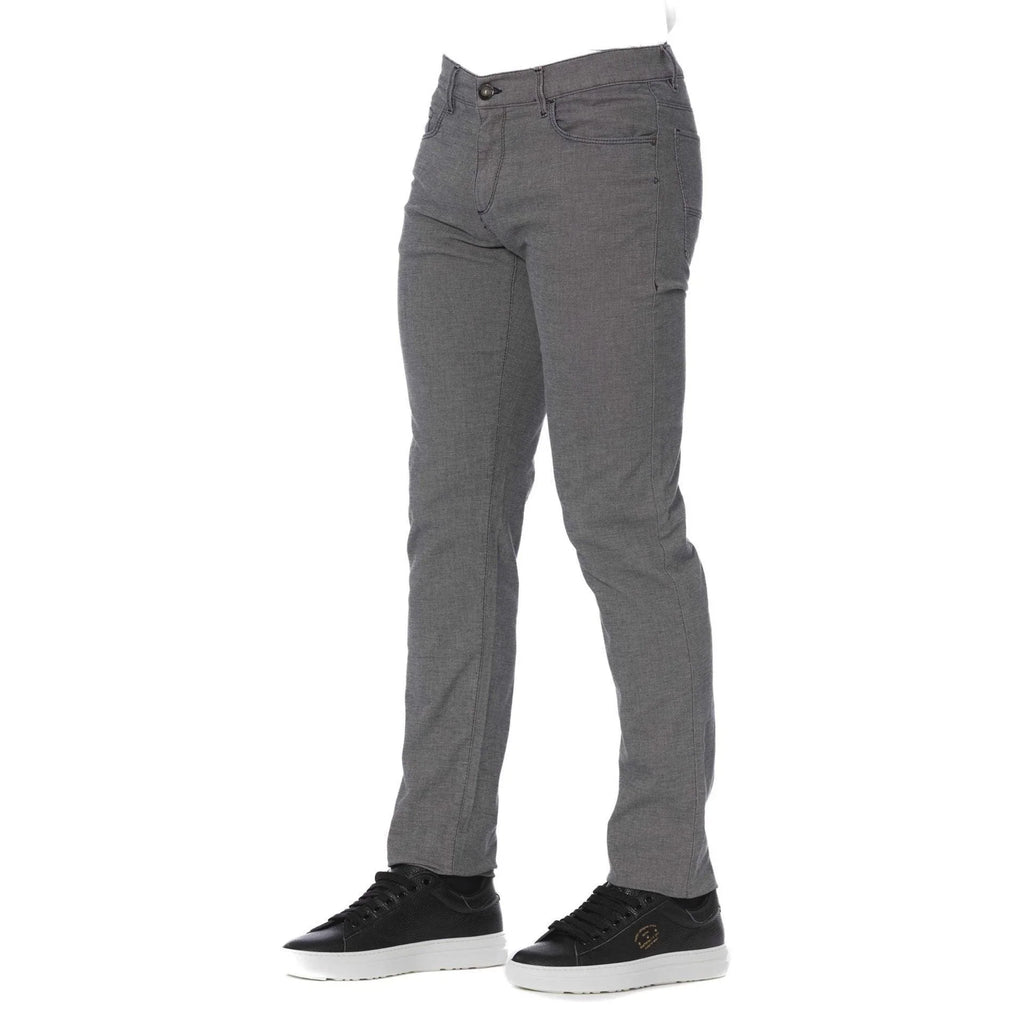 Chic Men’s Trousers – Mid Rise Tapered Leg -Guocali