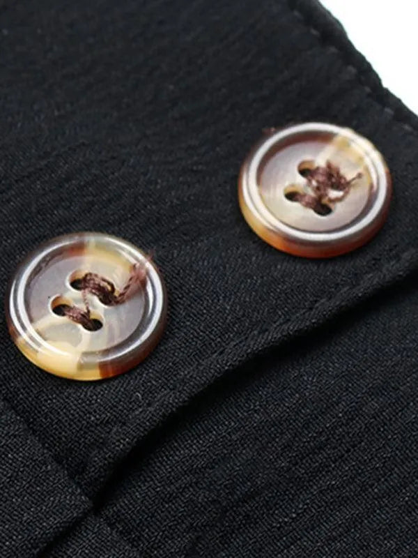 Chic Women Wide Leg Pants – High Rise Elastic -Guocali