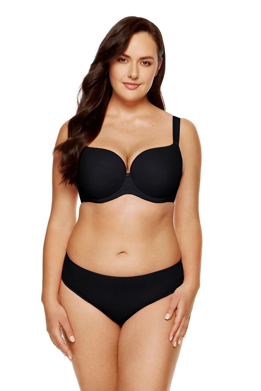 Contour Bra Black Full Coverage - Guocali